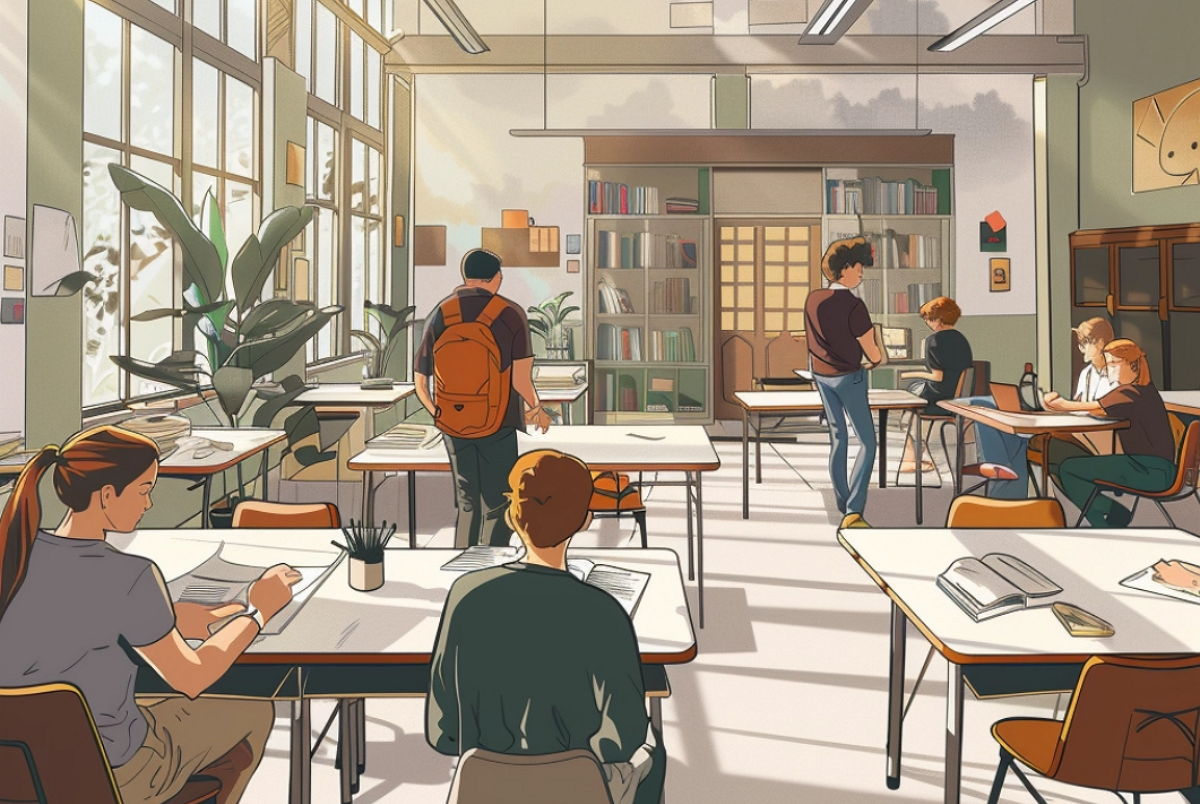 Kinderen in de klas